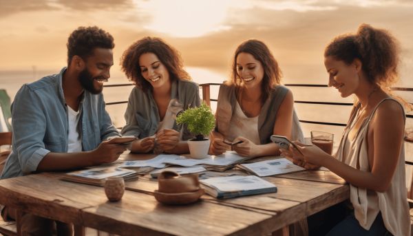 Écrivez le message parfait pour vos vacances entre amis
